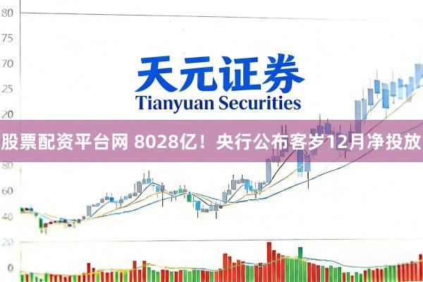 股票配资平台网 8028亿!央行公布客岁12月净投放